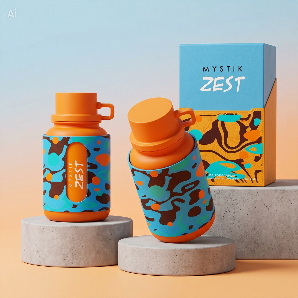 Afaq Mystik Zest 100ml – Eau de Parfum Uomo/Unisex Agrumato e Dolce