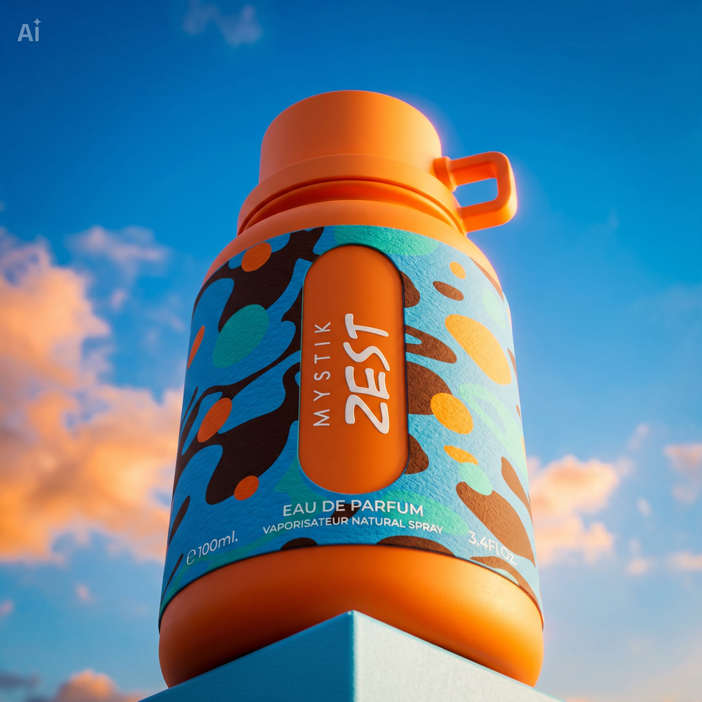 Afaq Mystik Zest 100ml – Eau de Parfum Uomo/Unisex Agrumato e Dolce